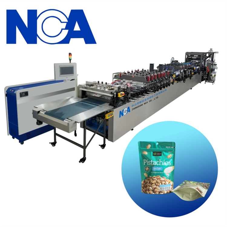 NCA600SZL 三邊封、自立、拉鏈袋制袋機(jī)